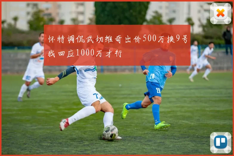 怀特调侃武切维奇出价500万换9号我回应1000万才行