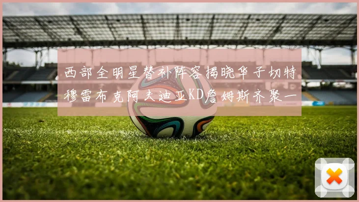 西部全明星替补阵容揭晓华子切特穆雷布克阿夫迪亚KD詹姆斯齐聚一堂